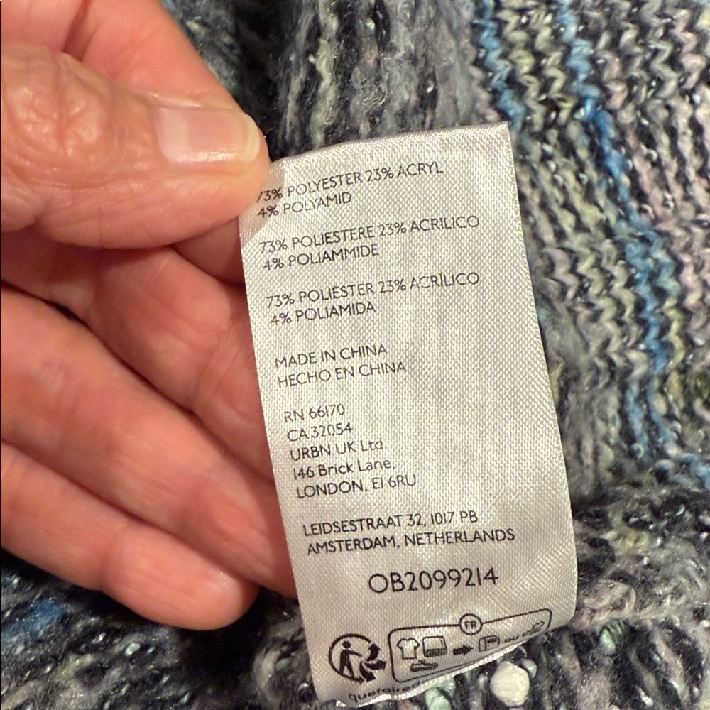 NEW Free People Womens S Cotton Candy Pullover - Picture 12 of 12